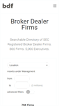Mobile Screenshot of brokerdealerfirms.com